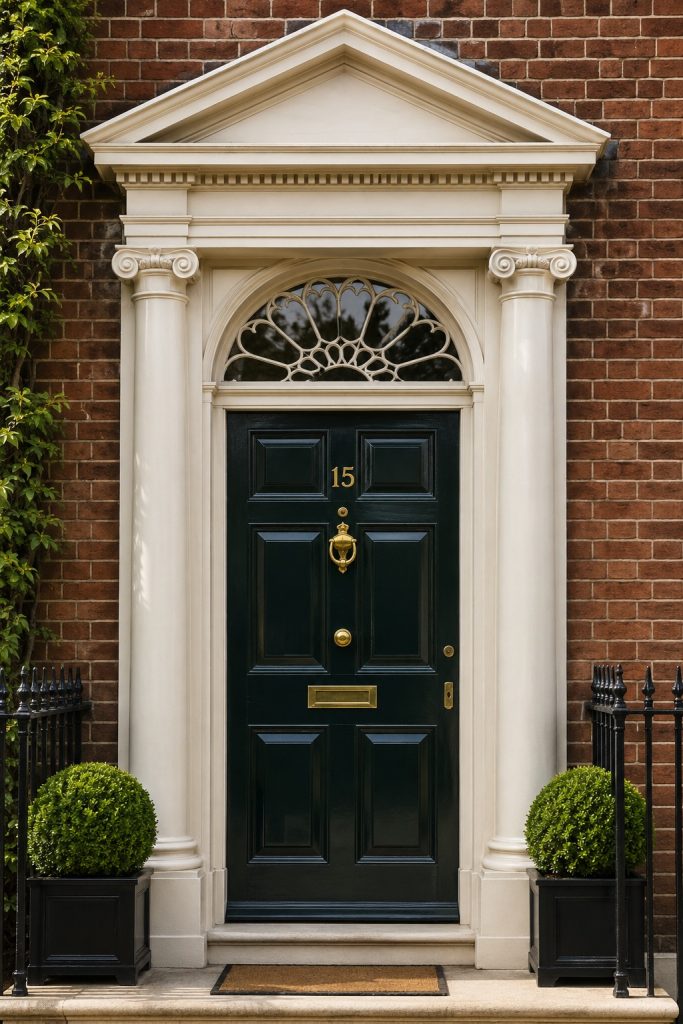 Georgian front door Georgian front door